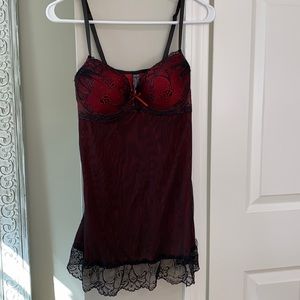Women’s babydoll lingerie dress